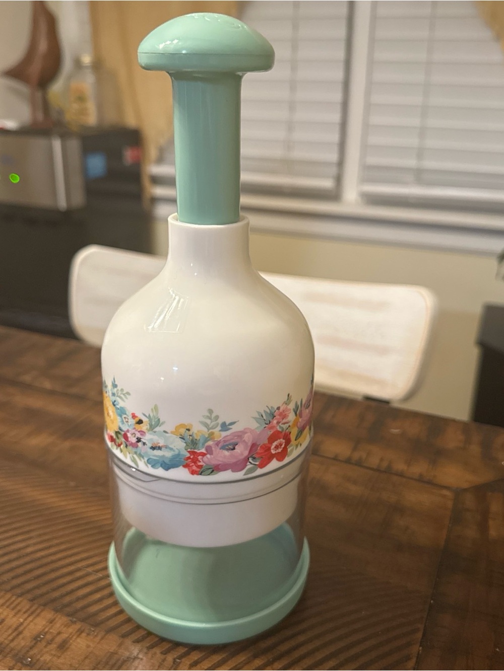 Pioneer Woman Food Chopper Hand Held  Sweet Romance  Works Great
